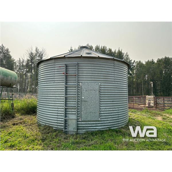 3 RING FLAT BOTTOM GRAIN BIN