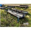 Image 2 : (2) STEEL FRAME GRAIN TROUGHS