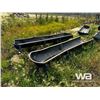 Image 3 : (2) STEEL FRAME GRAIN TROUGHS