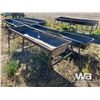 Image 2 : (2) STEEL FRAME GRAIN TROUGHS