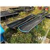 Image 4 : (2) STEEL FRAME GRAIN TROUGHS