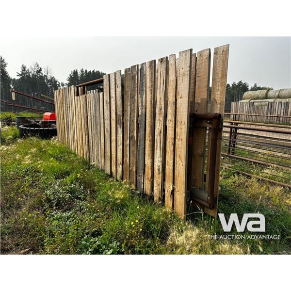 (2) FREESTANDING WIND BREAK PANELS