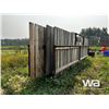 Image 4 : (2) FREESTANDING WIND BREAK PANELS