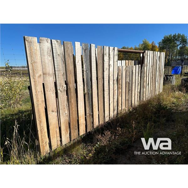 (2) FREESTANDING WIND BREAK PANELS