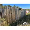 Image 3 : (2) FREESTANDING WIND BREAK PANELS