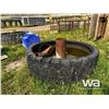 Image 3 : CUSTOM BUILT TIRE WATERING BOWL