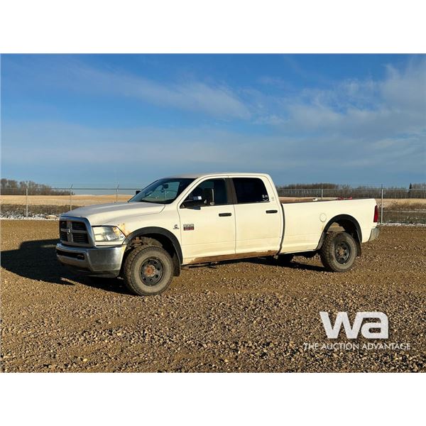 2012 DODGE RAM 3500 SLT CREW CAB PICKUP