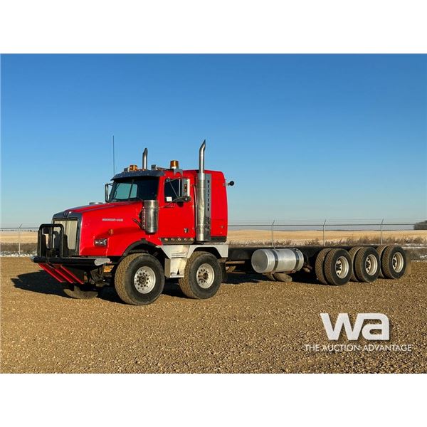 2007 WESTERN STAR 4900SA T/A TRI DRIVE CAB & CHASS