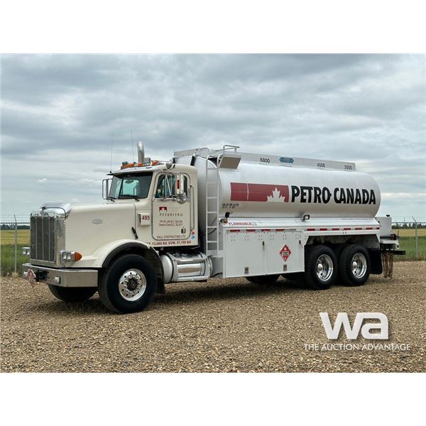 1999 PETERBILT 378 T/A  FUEL & LUBE TRUCK