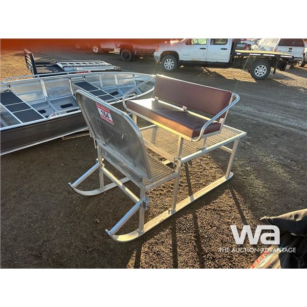 ALUMINUM CUSTOM HORSE SLEIGH