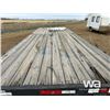 Image 10 : 1990 HOMEMADE T/A  FLATDECK TRAILER