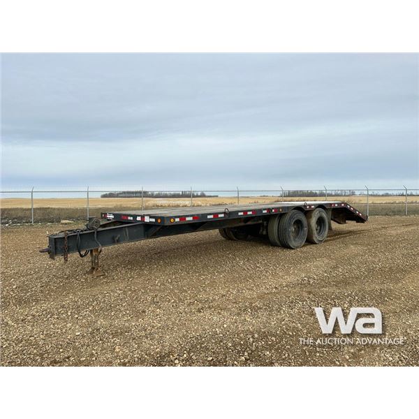 1990 HOMEMADE T/A  FLATDECK TRAILER