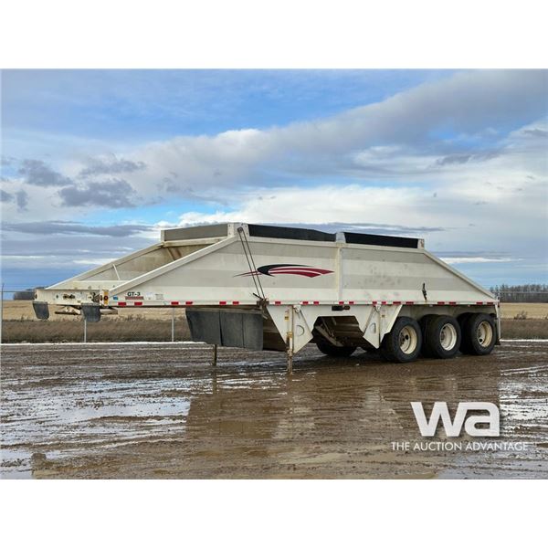 2009 DOEPKER TRIDEM BOTTOM DUMP GRAVEL TRAILER