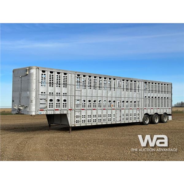 1994 WILSON TRIDEM CATTLE LINER TRAILER