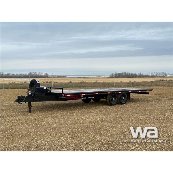2021 DOUBLE A 24 FT T/A EQUIPMENT TRAILER