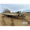 Image 2 : 2008 TRAIL PRO 8X24 FT. T/A FLAT DECK TRAILER