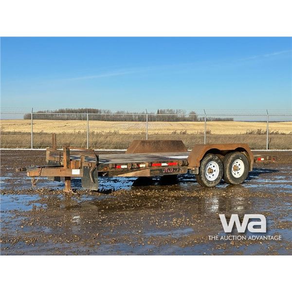 1998 SWS 16 FT. T/A EQUIPMENT TRAILER