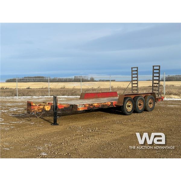 2003 TRAILTECH 20 FT. TRIDEM EQUIPMENT TRAILER