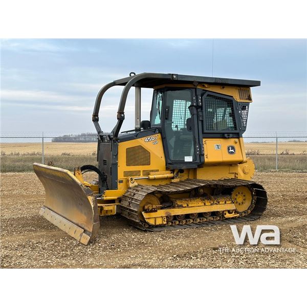 2011 JOHN DEERE 450J LGP CRAWLER DOZER