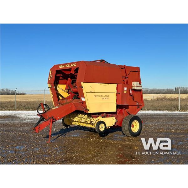 1982 NEW HOLLAND 853 ROUND BALER