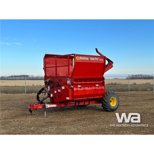 HIGHLINE BALE PRO CFR 651 BALE PROCESSOR