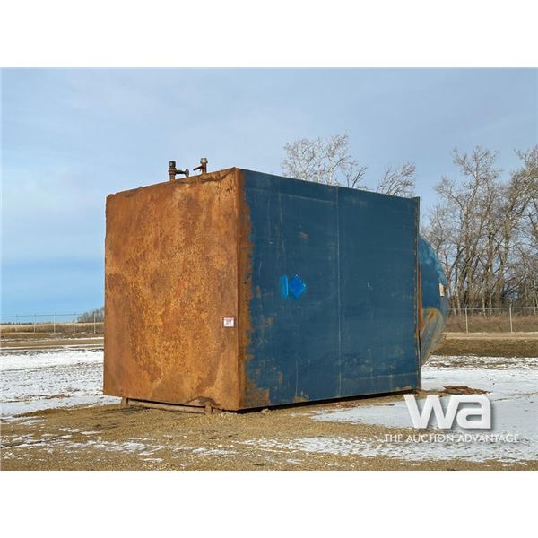 BIG BLUE TANK ON SKIDS