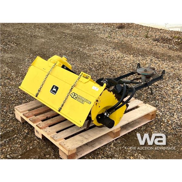 JOHN DEERE 42 IN. HYDRAULIC ROTOTILLER
