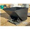 Image 1 : 57 IN. SKID STEER TIPPING GARBAGE BIN