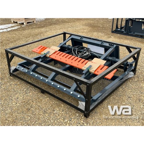 TMG SKID STEER 6 FT. HYDRAULIC LAND PLANER