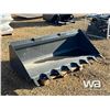 Image 2 : 72 IN. SKID STEER DIGGING BUCKET