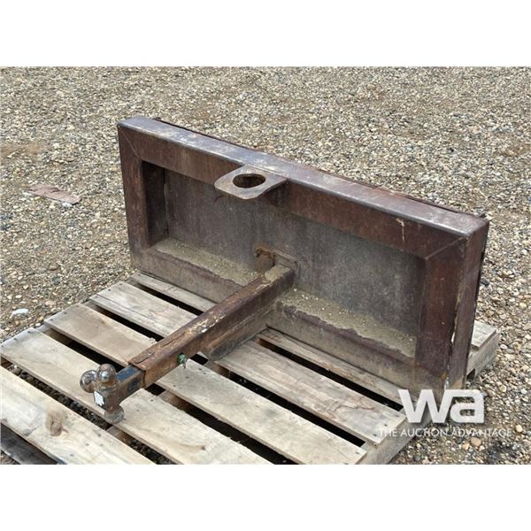 SKID STEER RECIEVER HITCH