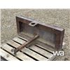 Image 1 : SKID STEER RECIEVER HITCH