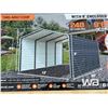 Image 1 : TMG 12 FT. X 20 FT. METAL CARPORT SHED