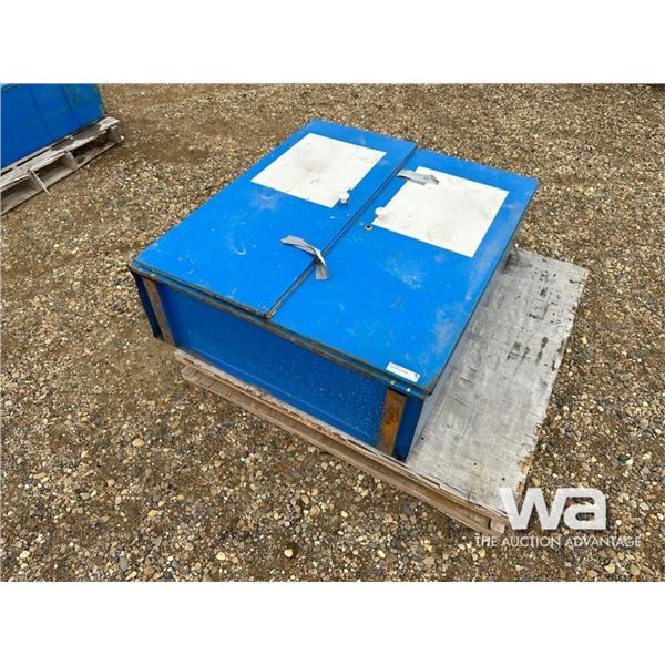 BLUE 2-DOOR CABINET