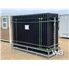Image 3 : (24) 10 X 7 FT. IRON POWDER COAT FENCE PANELS