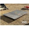 Image 2 : (5) 59 IN. X 87 IN. CHECKER STEEL PLATES