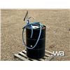 Image 1 : PARTIAL DRUM OF 5-30W OIL AND HAND PUMP