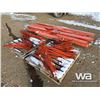 Image 1 : 3 PALLETS ROAD CONSTRUCTION BARRICADES