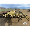 Image 3 : (4) GROUPS OF 3 IN. X 30 FT. +/-  LINE PIPE