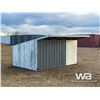 Image 2 : 8 X 12 FT. PORTABLE BUILDING ON SKIDS