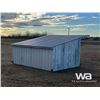 Image 3 : 8 X 12 FT. PORTABLE BUILDING ON SKIDS