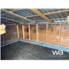 Image 7 : 8 X 12 FT. PORTABLE BUILDING ON SKIDS