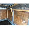 Image 8 : 8 X 12 FT. PORTABLE BUILDING ON SKIDS