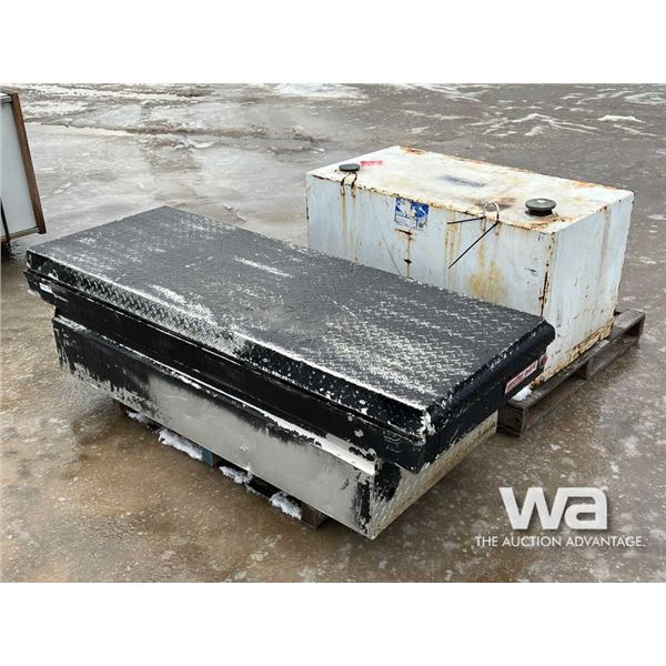 WEATHER GUARD TOOL BOX & SQUARE FUEL TANK