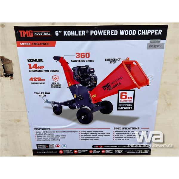 TMG 6 IN. WOOD CHIPPER