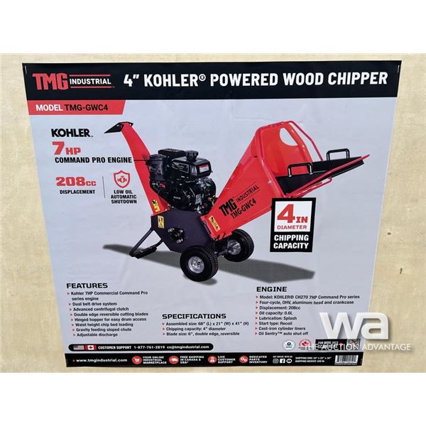 TMG 4 IN. WOOD CHIPPER