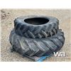 Image 1 : TITAN 13.6-28 TRACTOR TIRE & 18.4-34 TIRE & RIM