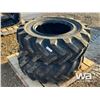 Image 3 : (2) MICHELIN 335/80R20 AG TIRES
