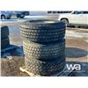 Image 2 : (3) GOODYEAR G296 MSA 425/65R22.5 TIRES & RIMS