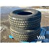 Image 2 : (2) GOODYEAR G296 MSA 445/65R22.5 STEER TIRES
